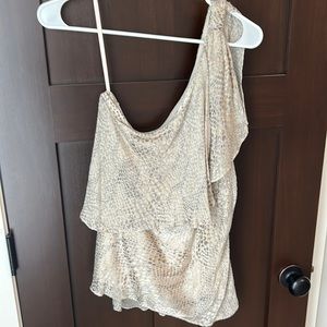 White House Black Market One Shoulder